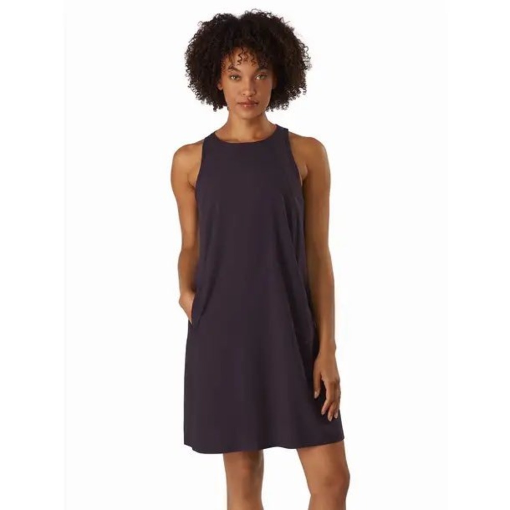 Arc'teryx Contenta Sleeveless Dress Gray Women's Medium M Hiking Travel